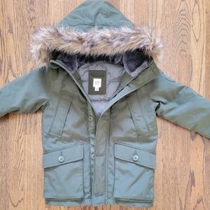 Kids GAP Snorkel Parka Coat - Size Small